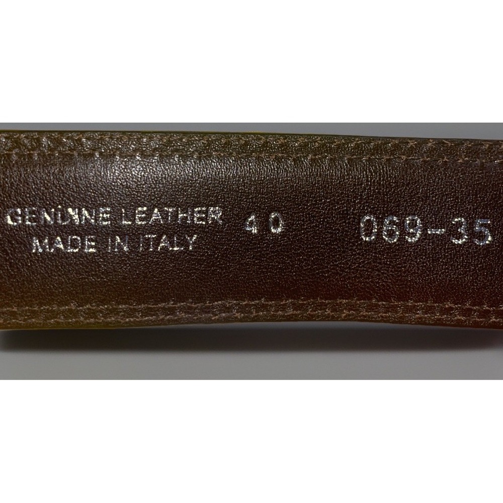 Gennaro Di Palma✨Mens Belt Size 40 Soft Genuine Leather Made in Italy‎ - Picture 7 of 7